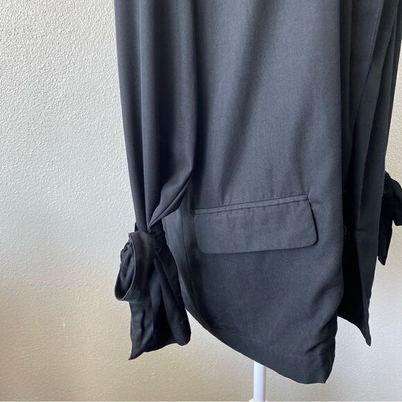 14th & Union Black Open Front Jacket Lightweight SZ M - Picture 5 of 12